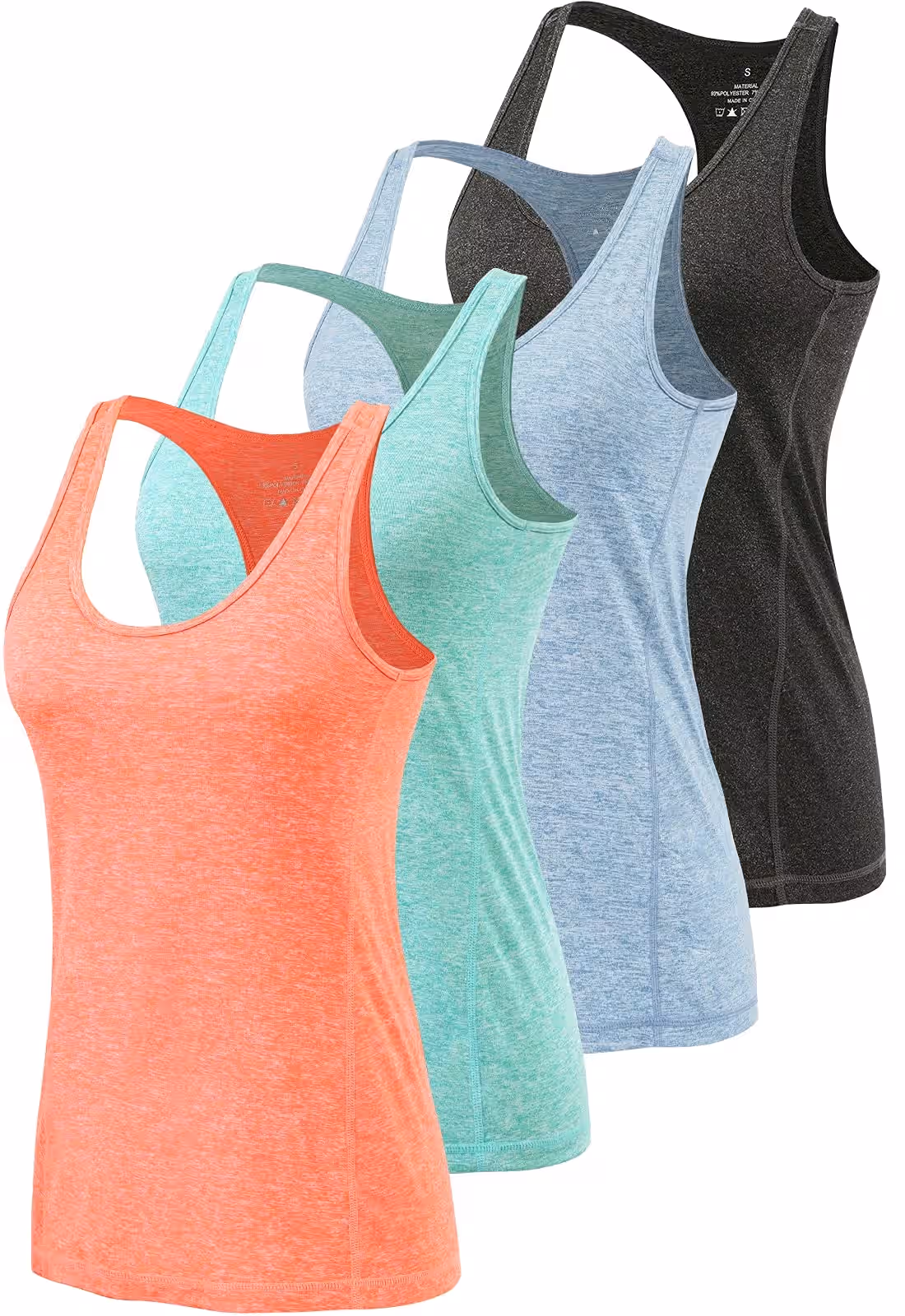 Workout Tank Tops Women Yoga Racerback Tanks Athletic Quick Dry Activewear