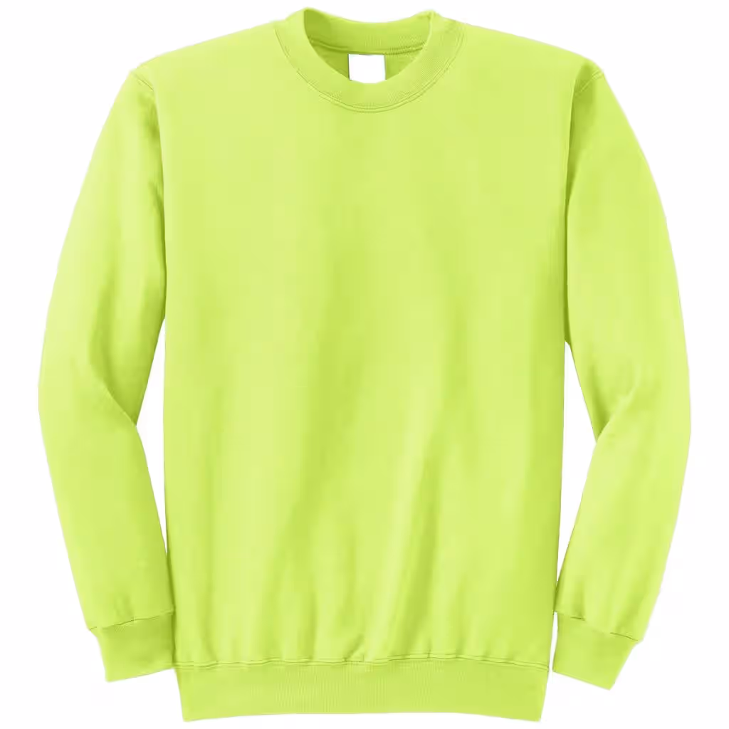 Workwear Men’s Fleece Crewneck Sweatshirt from Bangladesh Manufacturer