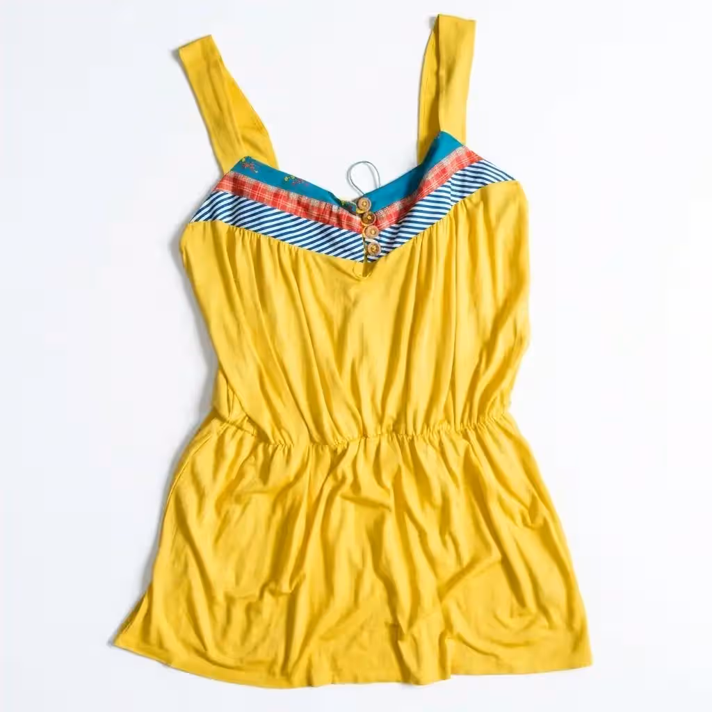 Yellow Tank Top Manufacturer in Bangladesh | Wholesale
